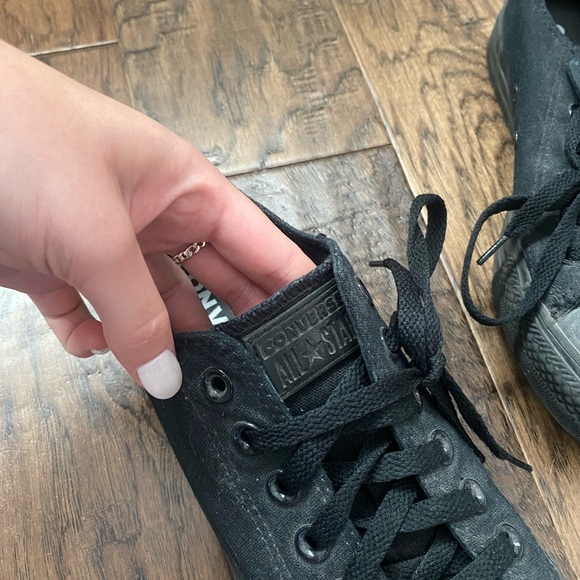 black on black converse - Picture 2 of 3